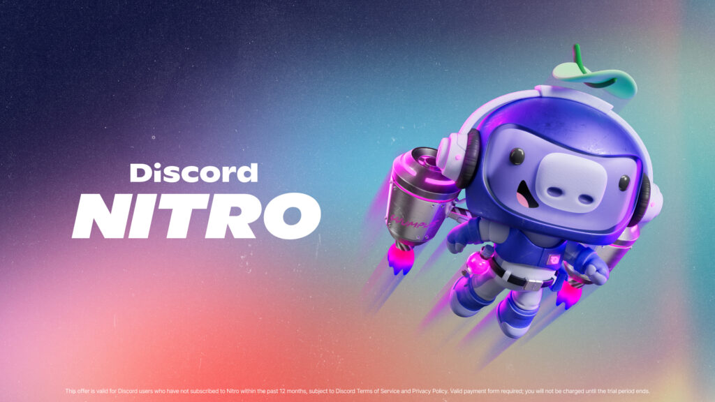 Discord Nitro, 50 Spiele über Microsoft sowie Rabatte bei Logitech und Steelseries für 1 Monat kostenlos